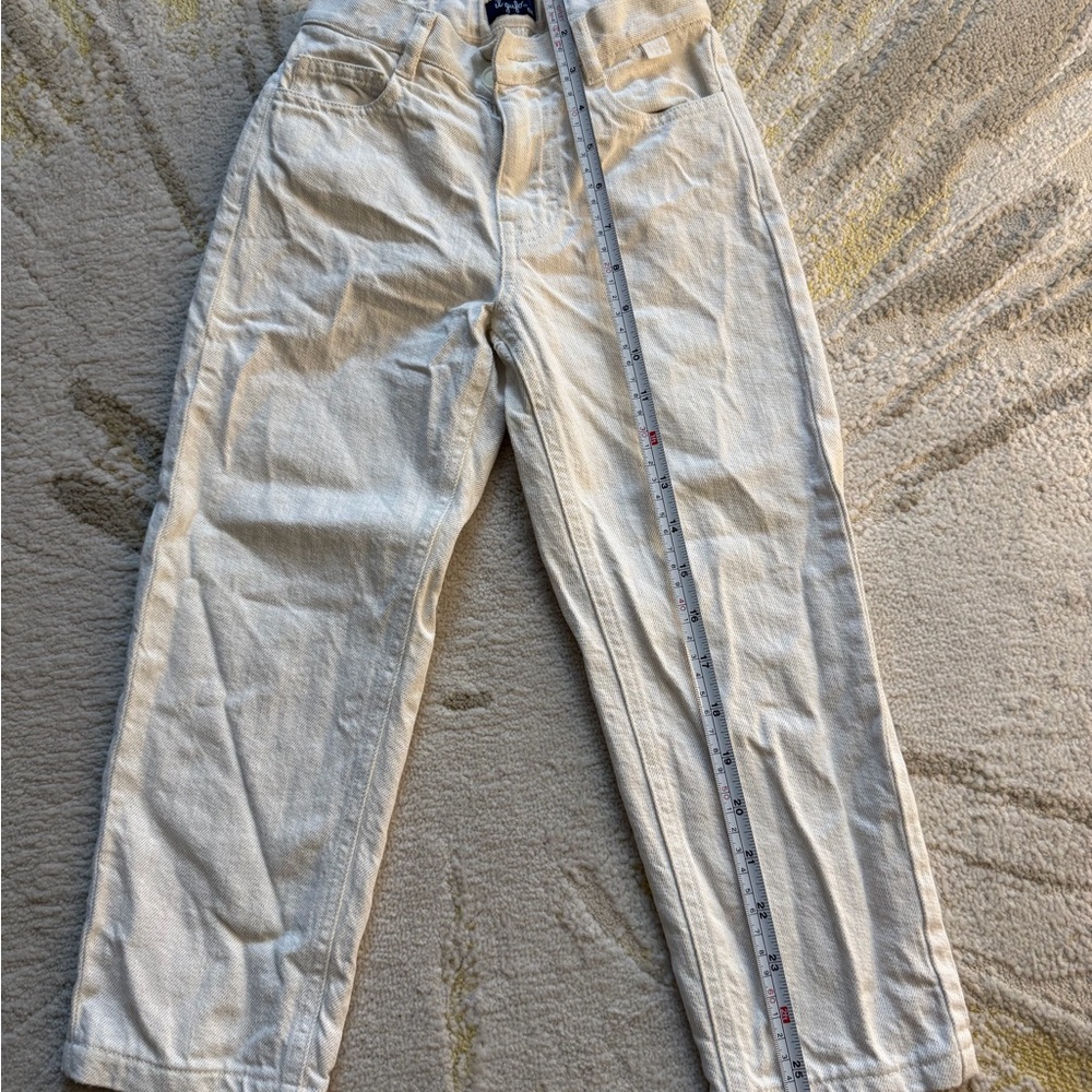 Il Gufo Cream Buttoned Pants